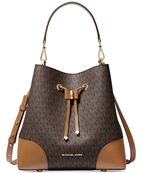 michael kors medium bucket bag